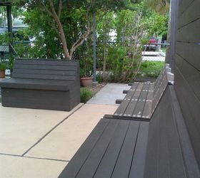 patio moderno inspiracin diy, Dise o moderno horizontal