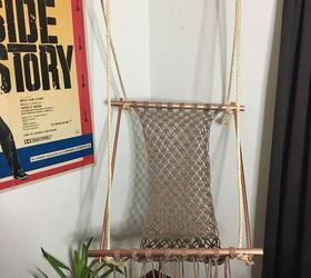 hanging macrame chair