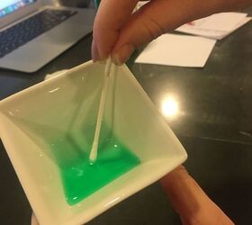 marbleizing with milk and dish soap