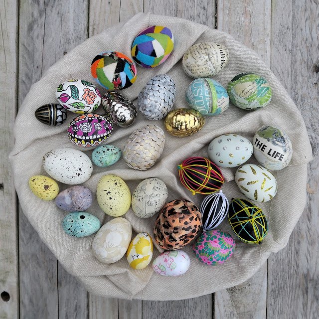 8 ideias para decorar ovos