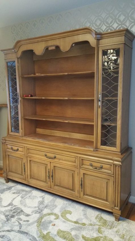 diy ugly duckling hutch makeover, DIY Wooden Hutch Makeover