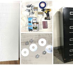 Filing Cabinet Turned Garage Organization Hometalk