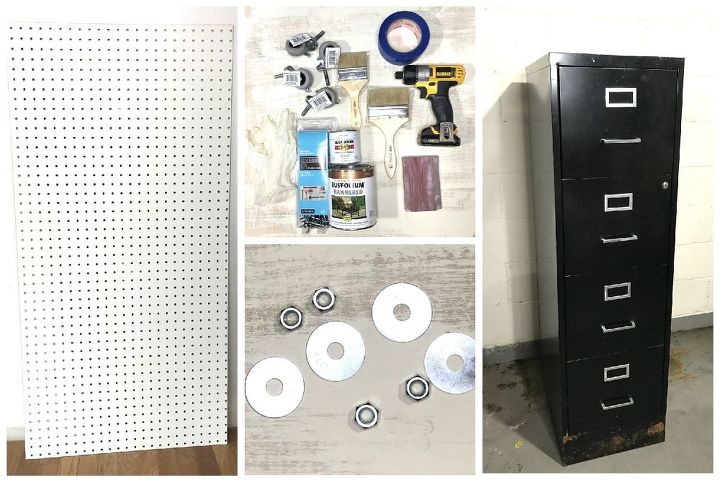 Filing Cabinet Turned Garage Organization Hometalk