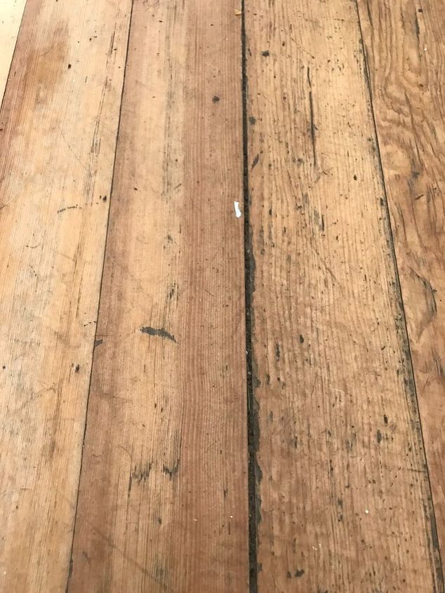q old wide wooden plank floors