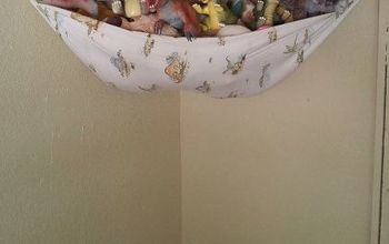 DIY Easy No-Sew Toy Hammock
