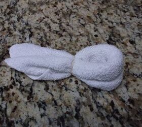 from a wash cloth what do you think