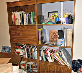 How to Makeover a Bookcase With Chalk Paint and Open up the Room Hometalk
