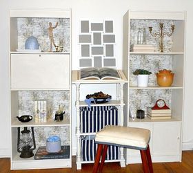 How to Makeover a Bookcase With Chalk Paint and Open up the Room Hometalk