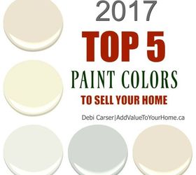 Los 5 mejores colores de pintura para vender su casa en 2017
