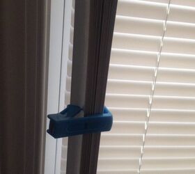 t use tablecloth clips to secure shades from blowing at an open window