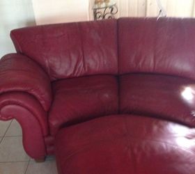 leather couch makeover