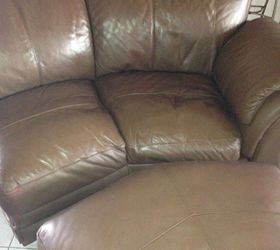leather couch makeover