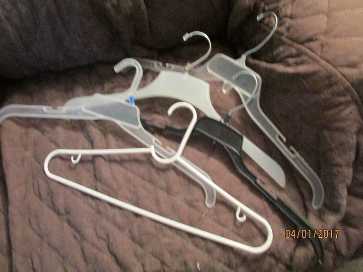q plastic hanger ideas