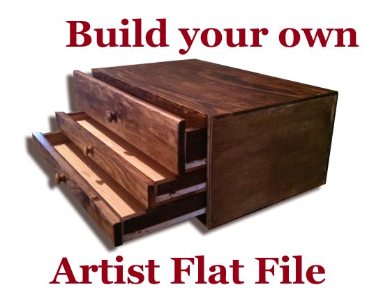 artist flat file storage
