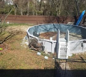 How can I convert an above ground pool into a natural pool?