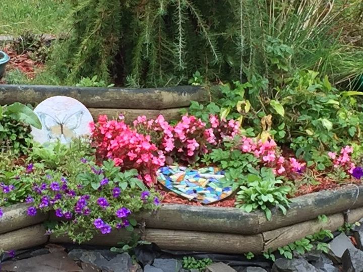 q how do i replace pressure treated wood frames in my flower gardens