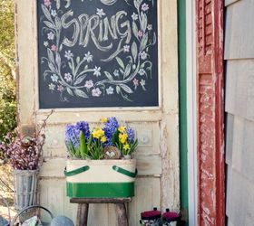 chalking it up happy spring blooms