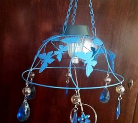 garden chandelier inspired by hometalk