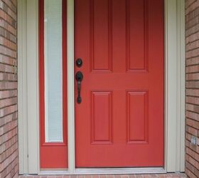 how to makeover your front door without painting