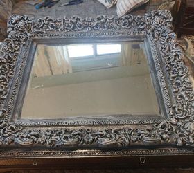 ornate mirror makeover