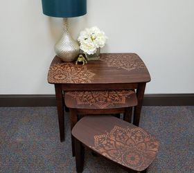 how to stencil nesting tables using the passion mandala, animals, appliance repair, appliances, architecture, basement ideas, bathroom ideas, bedroom ideas, bug extermination, bug repellent, chalk paint, chalkboard paint, christmas decorations, cleaning tips, closet, composting, concrete masonry, concrete countertops, concrete creations, concrete repair, container gardening, cosmetic changes, countertops, craft rooms, crafts, curb appeal, decks, decoupage, dining room ideas, diy, doors, earthworms, easter decorations, electrical, entertainment rec rooms, exterior home painting, fabric cleaning, fences, fireplace cleaning, fireplace makeovers, fireplaces mantels, fixing windows, flooring, flowers, foyer, furniture cleaning, furniture id, furniture refurbishing, furniture repair, garage doors, garages, gardening, gardening pests, gardening tools, go green, halloween decorations, hardwood floors, hibiscus, home decor, home decor cleaning, home decor dilemma, home decor id, home improvement, home maintenance repairs, home office, home security, homesteading, house cleaning, how to, hvac, hydrangea, indoor pests, interior home painting, kitchen backsplash, kitchen cabinets, kitchen design, kitchen island, landscape, large home improvement projects, laundry rooms, lawn care, lighting, living room ideas, major home repair, mantels, mason jars, minor home repair, organizing, outdoor furniture, outdoor living, outdoors cleaning, paint colors, painted furniture, painted furniture finishes, painting, painting cabinets, painting concrete, painting over finishes, painting upholstered furniture, painting wood furniture, pallet, patio, patriotic decor ideas, perennial, pest control, pet stain cleaning, pets, pets animals, plant care, plant id, plumbing, ponds water features, pool designs, porches, products, raised garden beds, real estate, removing paint from furniture, repurpose building materials, repurpose furniture, repurpose household items, repurpose unique pieces, repurpose windows, repurposing upcycling, reupholstoring, roofing, rustic furniture, seasonal holiday decor, shabby chic, shelving ideas, small bathroom ideas, small home improvement projects, spas, stairs, storage ideas, succulents, terrarium, thanksgiving decorations, tile flooring, tiling, tools, reupholster, urban living, valentines day ideas, wall decor, window treatments, windows, woodworking projects, wreaths