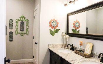 Completed Bathroom Budget Makeover Hometalk