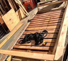 pallet swing bed modified idea found on pinterest, After joining