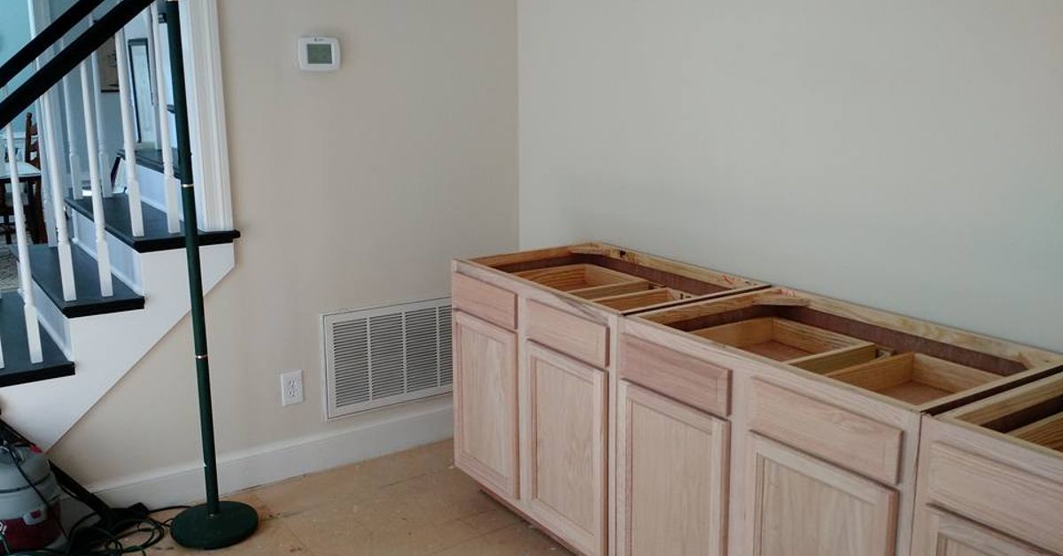 Built In Bookcase Hack Using Kitchen Cabinets And Bookcases Hometalk
