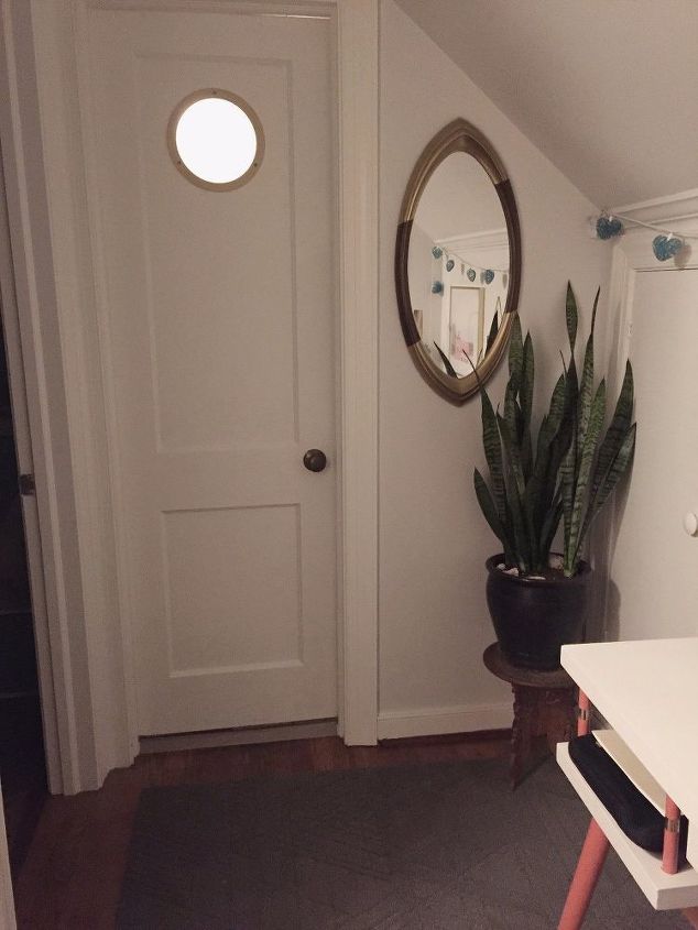 Tiny Attic Bathroom Gets A Diy Update Hometalk