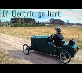 Easy to Make Vintage Electric Go Kart for Your Kids
