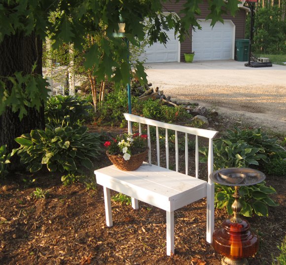 simple rustic headboard bench tutorial hometalk is menards open on christmas day