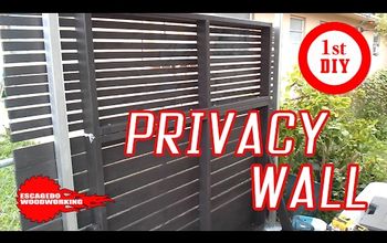 Quería privacidad en casa, así que construyó un muro