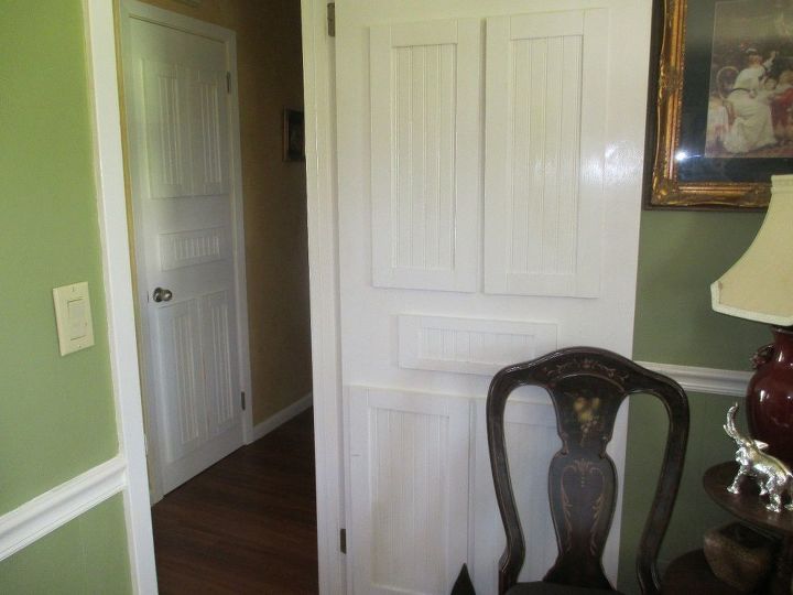 How To Update Flat Doors Using Throw Away Cabinet Doors Hometalk