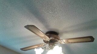 Ugly Popcorn Ceiling Discolored With Bald Spots Suggestions