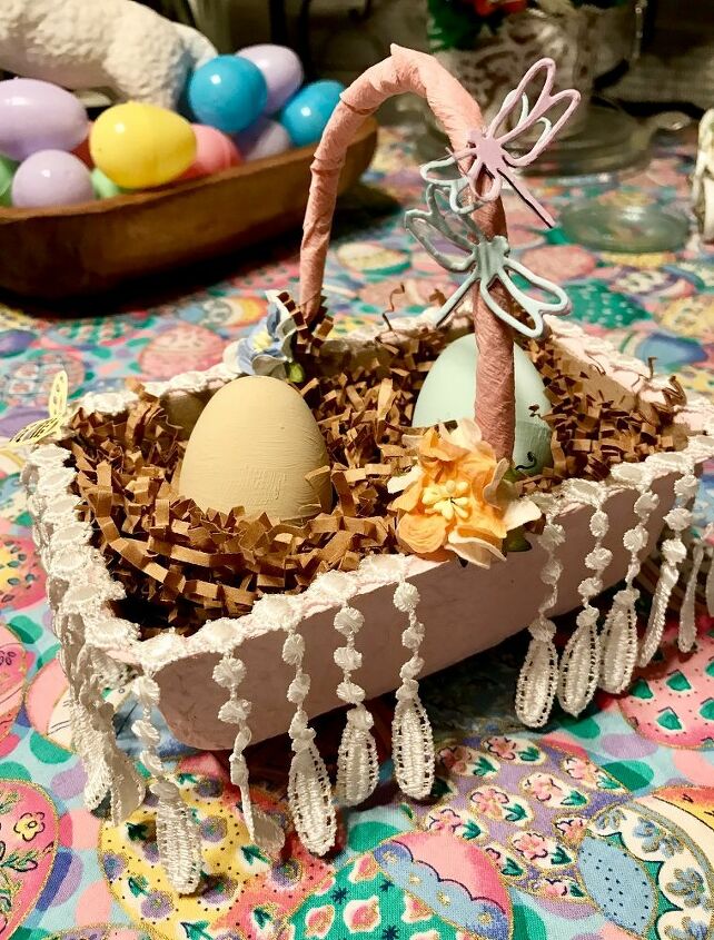 e crafternoons recycled egg cartons