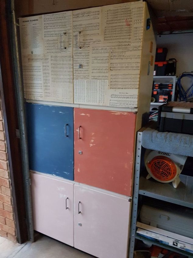 actualizar los viejos armarios de acero de la cocina