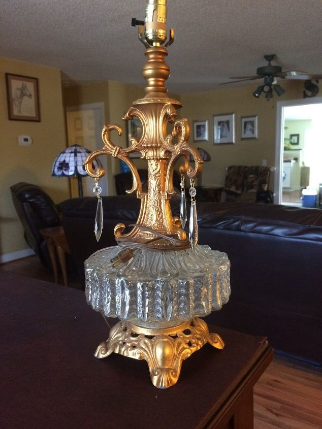 from grandmother s old lamp to chic beautiful lamp