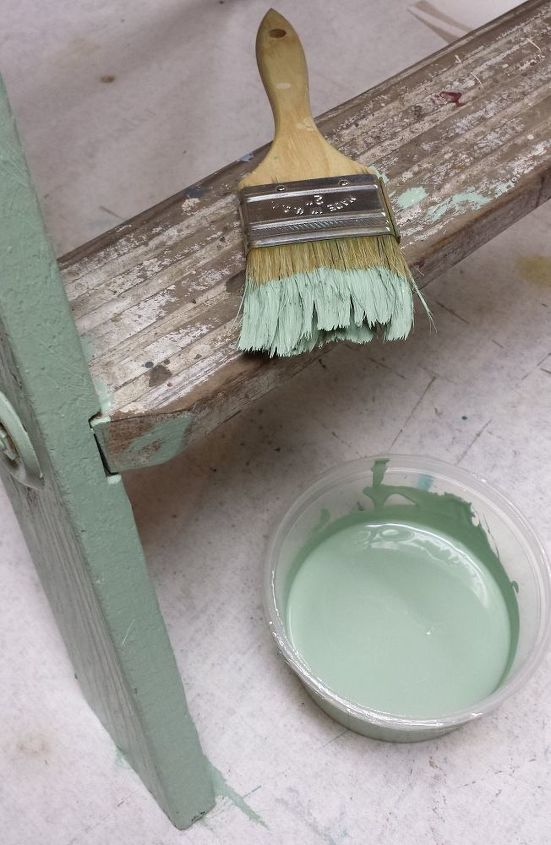 escada vintage tinta mineral fuso verde lrio
