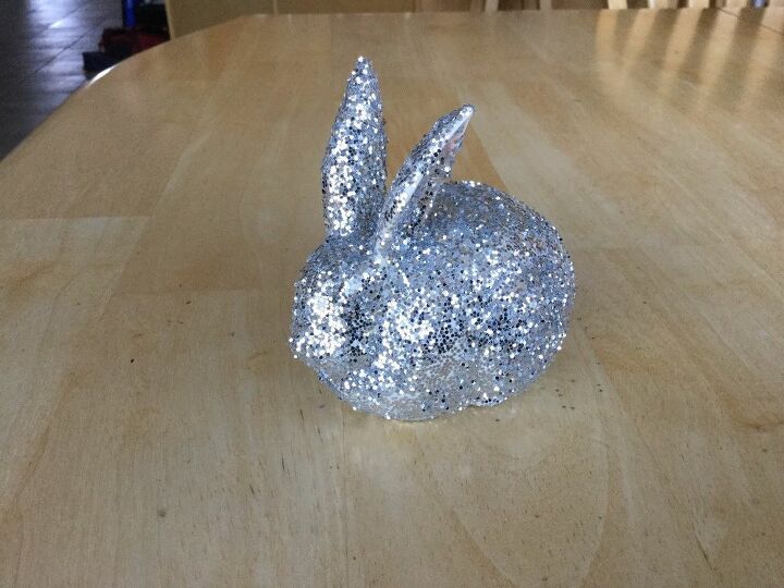 e crafternoons glitter easter bunny