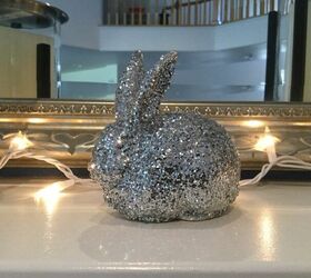 e crafternoons glitter easter bunny