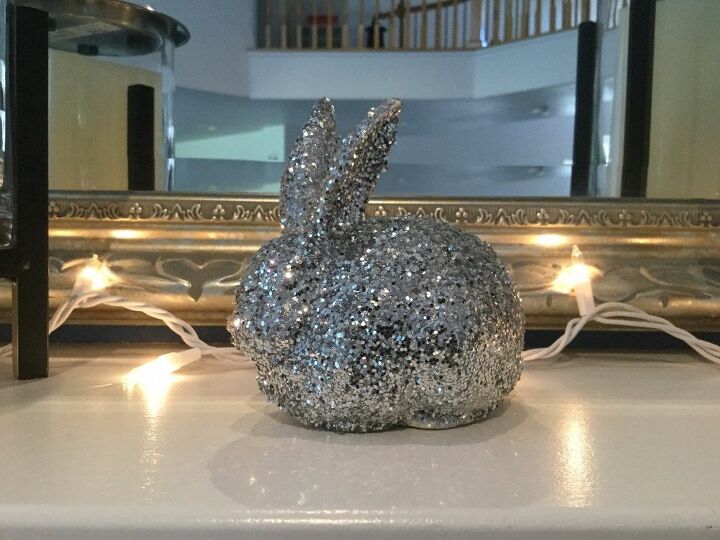 e crafternoons glitter easter bunny