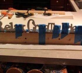 how to make two 2 custom wood scarf holder