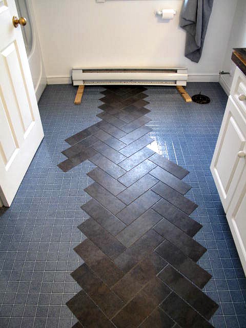 Peel N Stick Luxury Vinyl Tile Floors Hometalk
