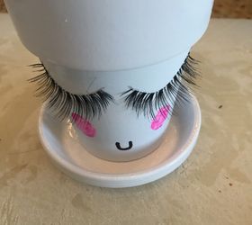 guess what makes these terra cotta pots so cute false eyelashes, Can hold rings or something small