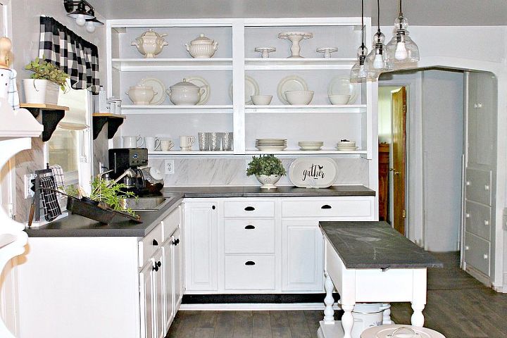 How to Design a Farmhouse Kitchen on a Budget | Hometalk How to Design a Farmhouse Kitchen on a Budget Hometalk