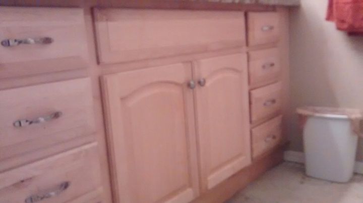 Paint Stain Prefinished Cabinets, Can You Paint Over Stained Cabinets Without Sanding