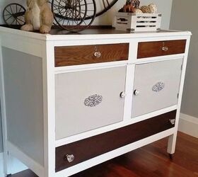 buffet to changing table makeover