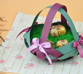 how to make a decorative paper basket