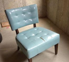 How To Paint A Leather Chair With Flair - HomeJelly