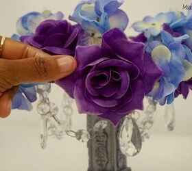 beautify your table with this one of a kind diy chandelier centerpiece